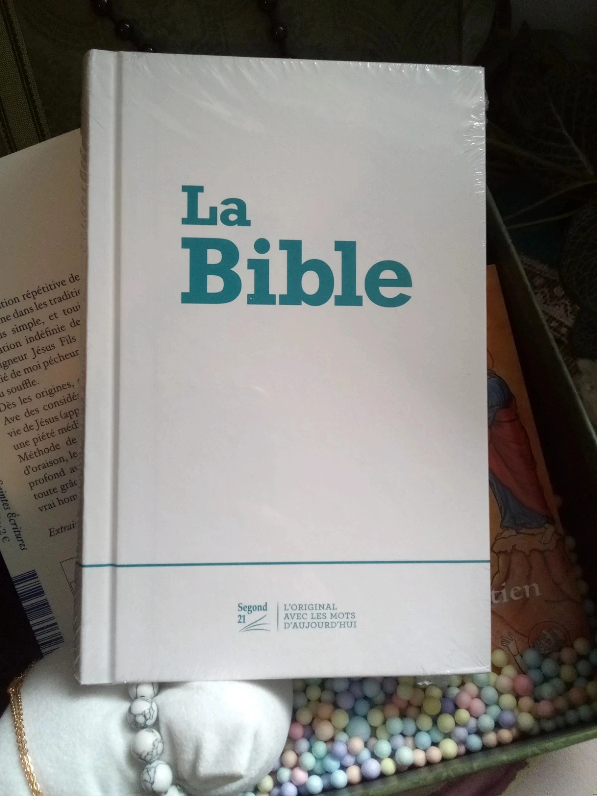 Coffret livres religieux et bijoux idée cadeau Chrétien – photo 9